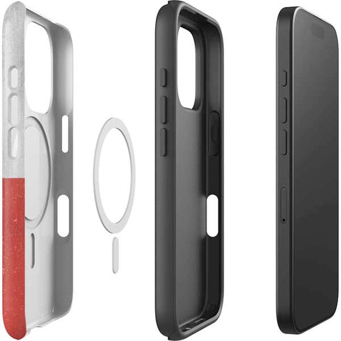 Panama Flag Distressed iPhone 16 Pro Max Magsafe Impact Case